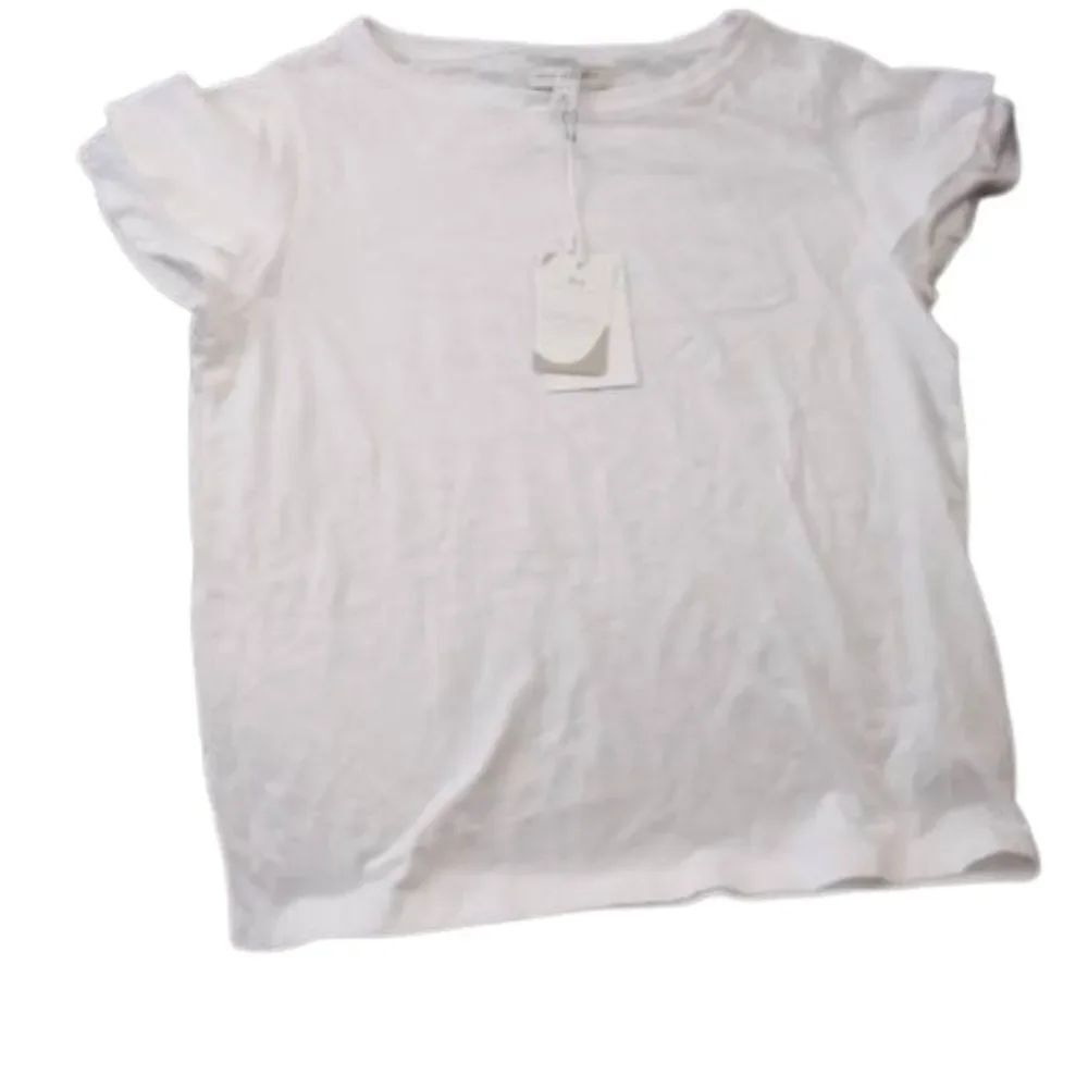 White Short Sleeve Tee Classic Cotton(377)
